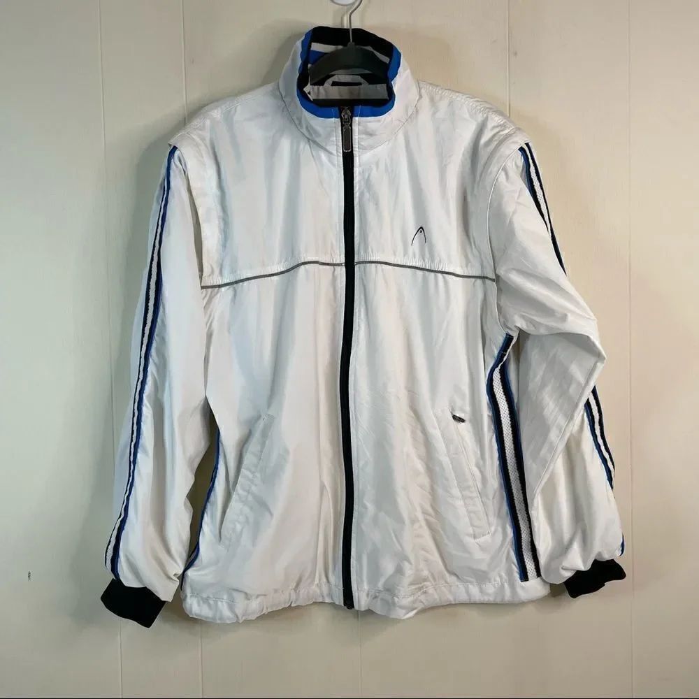 Vintage Head Tennis Warm Up Jacket Windbreaker